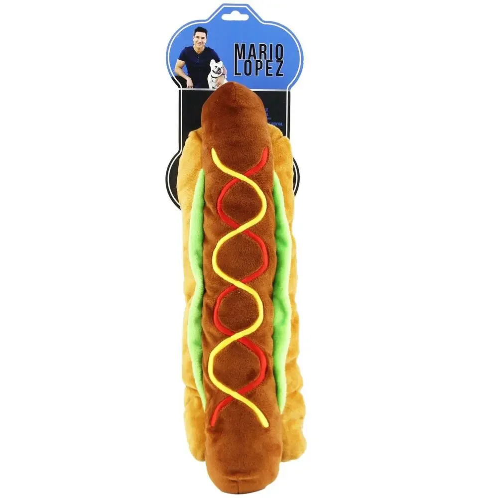Mario Lopez Hot Dog Plush Toy